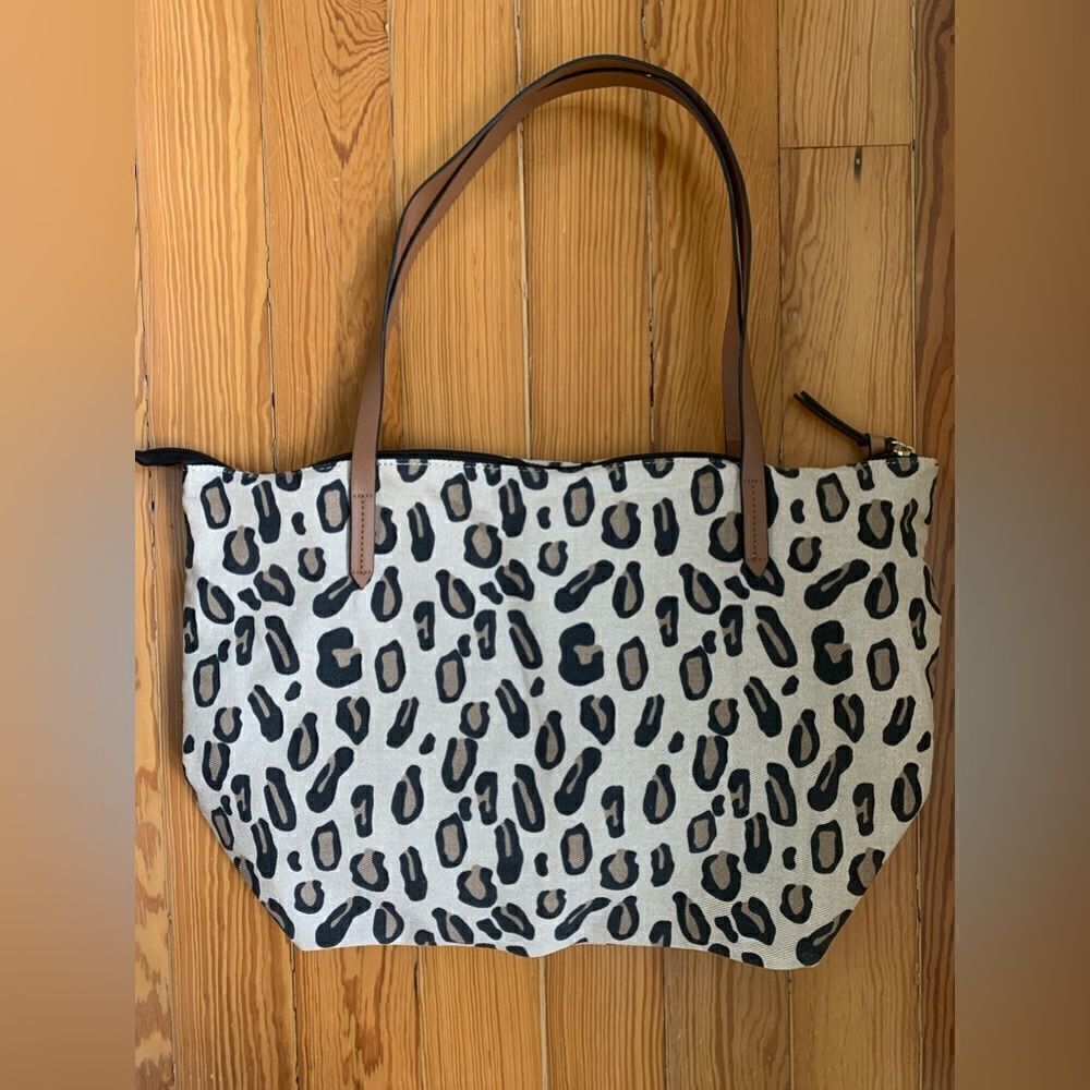 Loume Animal Print Tote